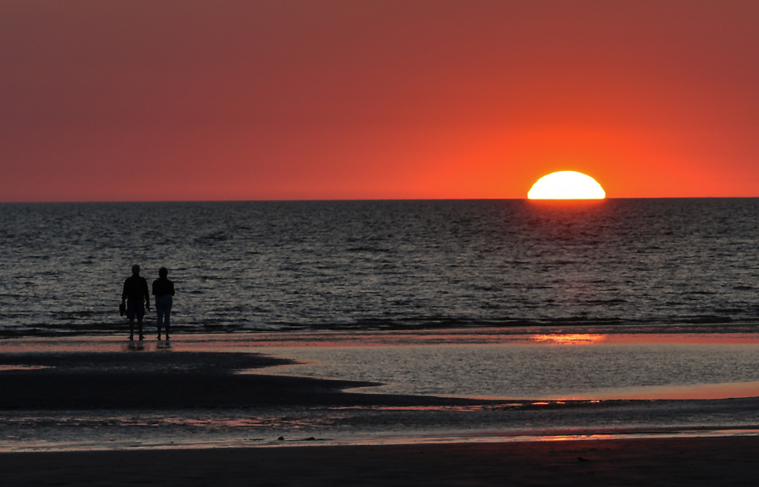 Abend am Strand