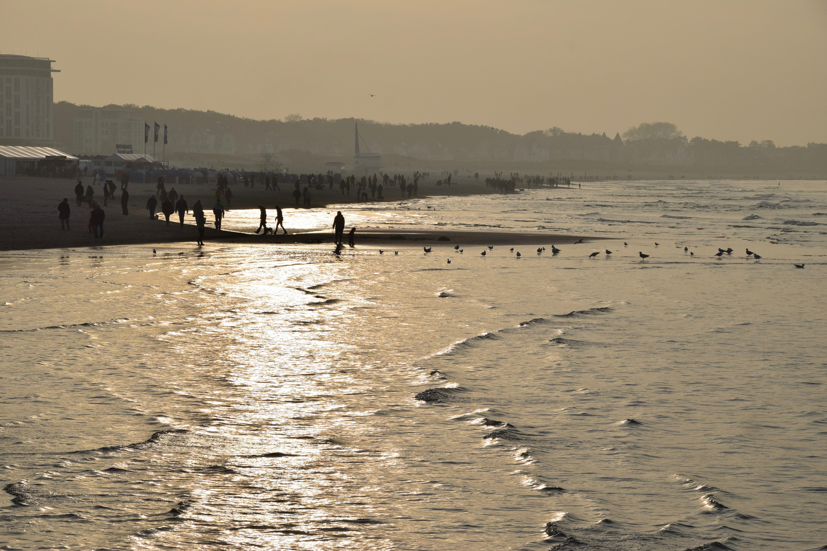 Abend am Strand