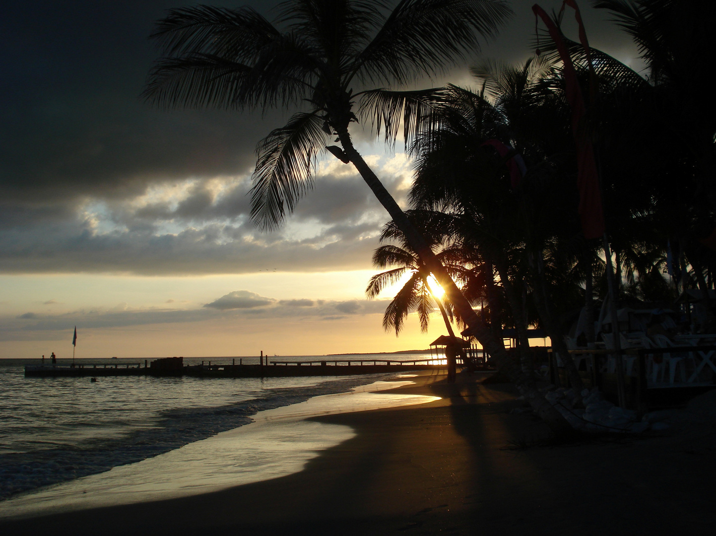 Abend am Strand