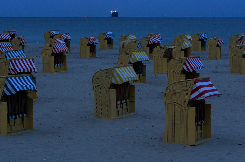 Abend am Strand