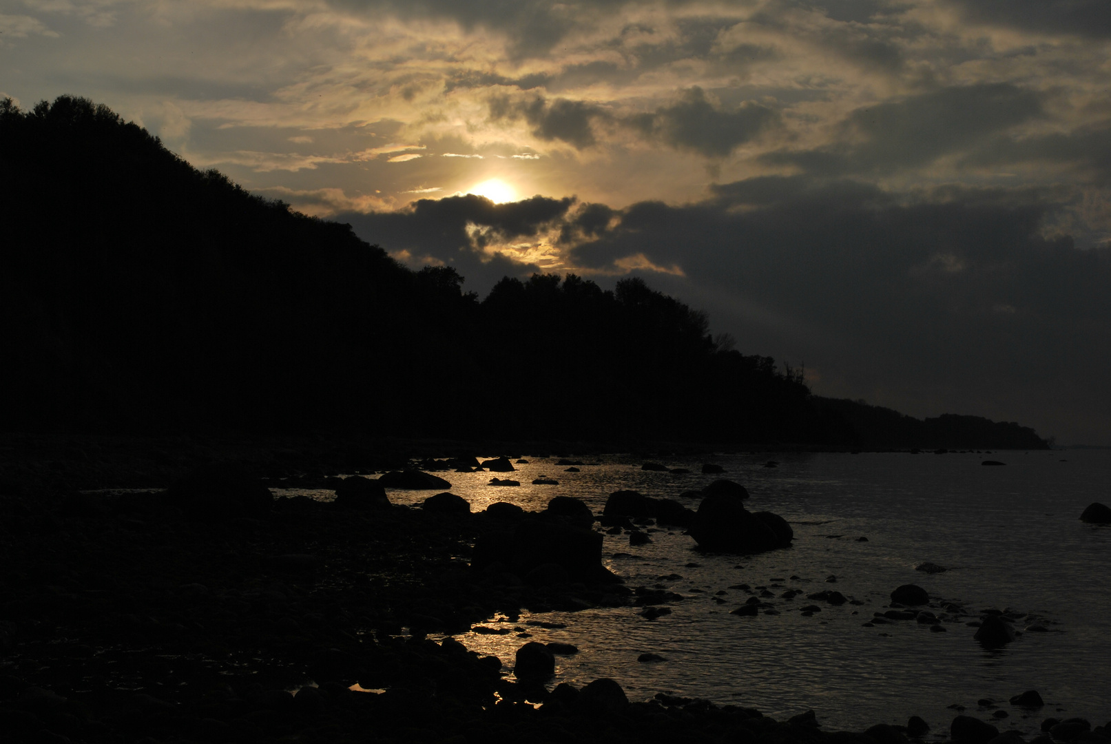 Abend am Strand