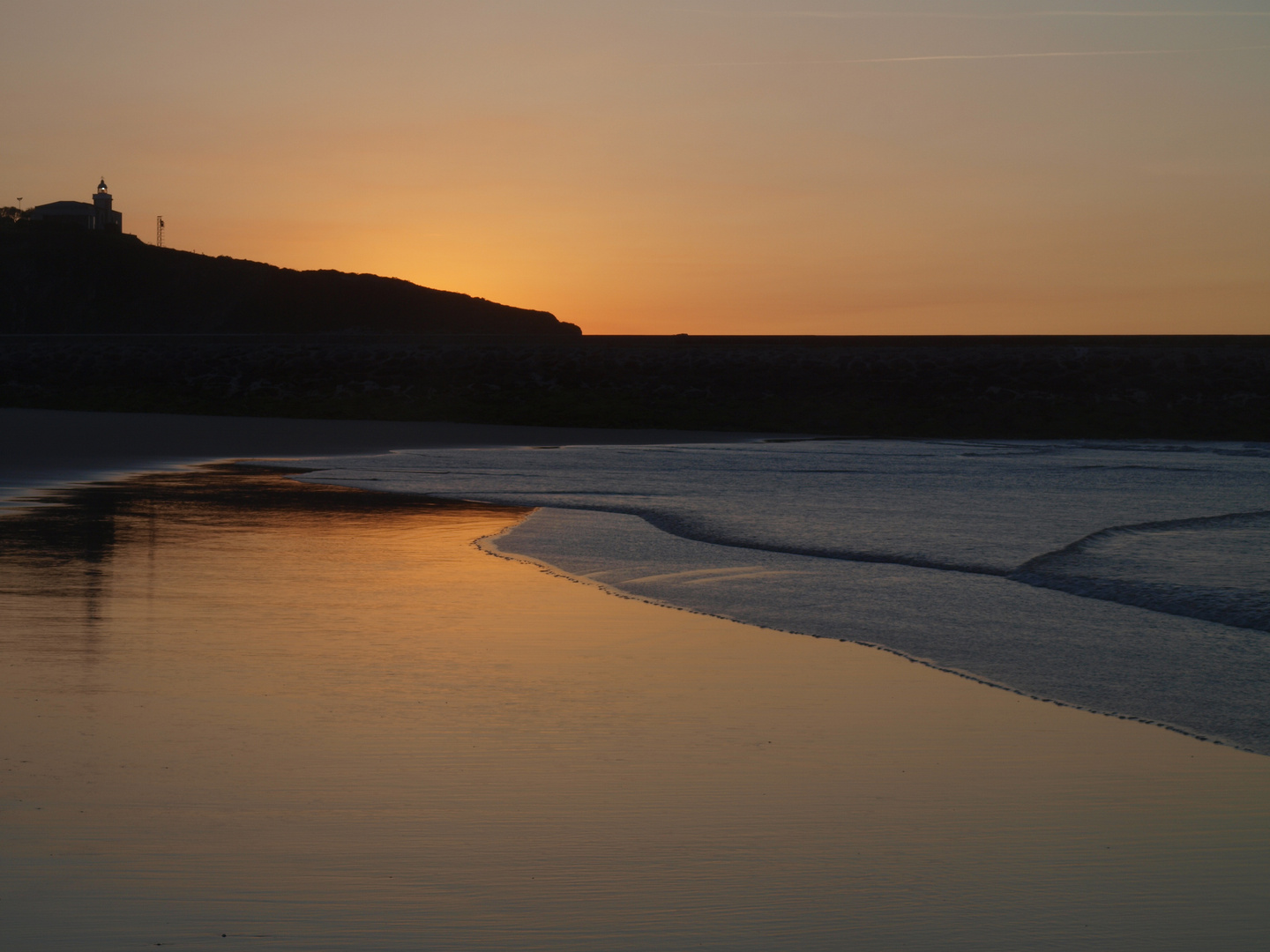 Abend am Strand