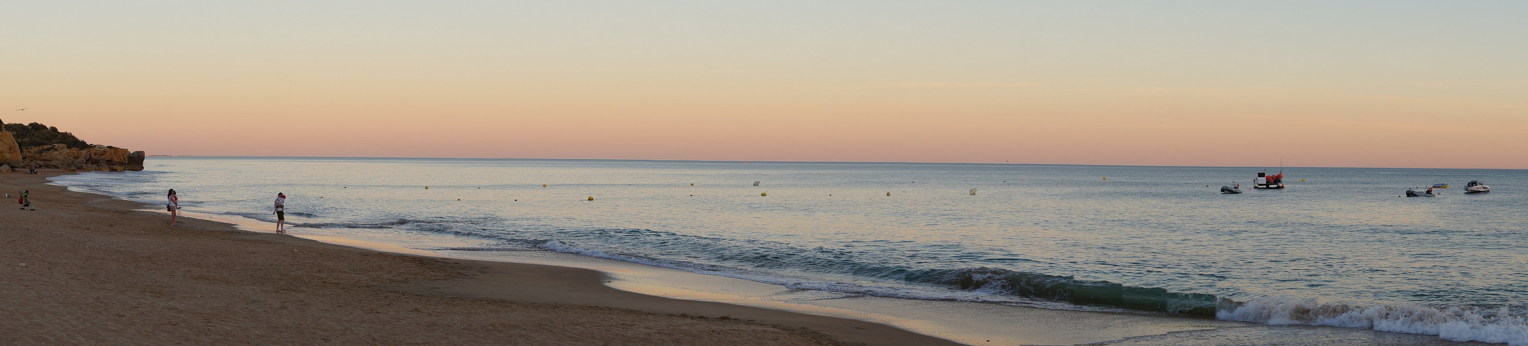 Abend am Strand.