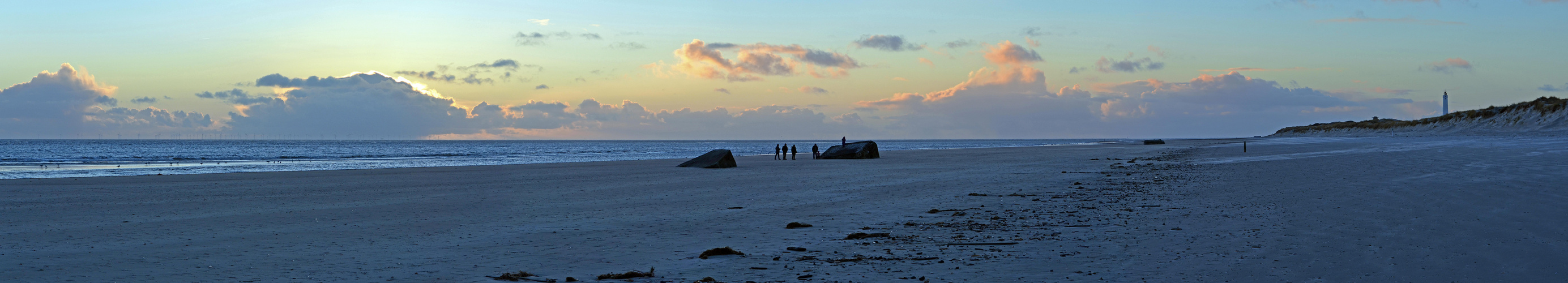 Abend am Strand