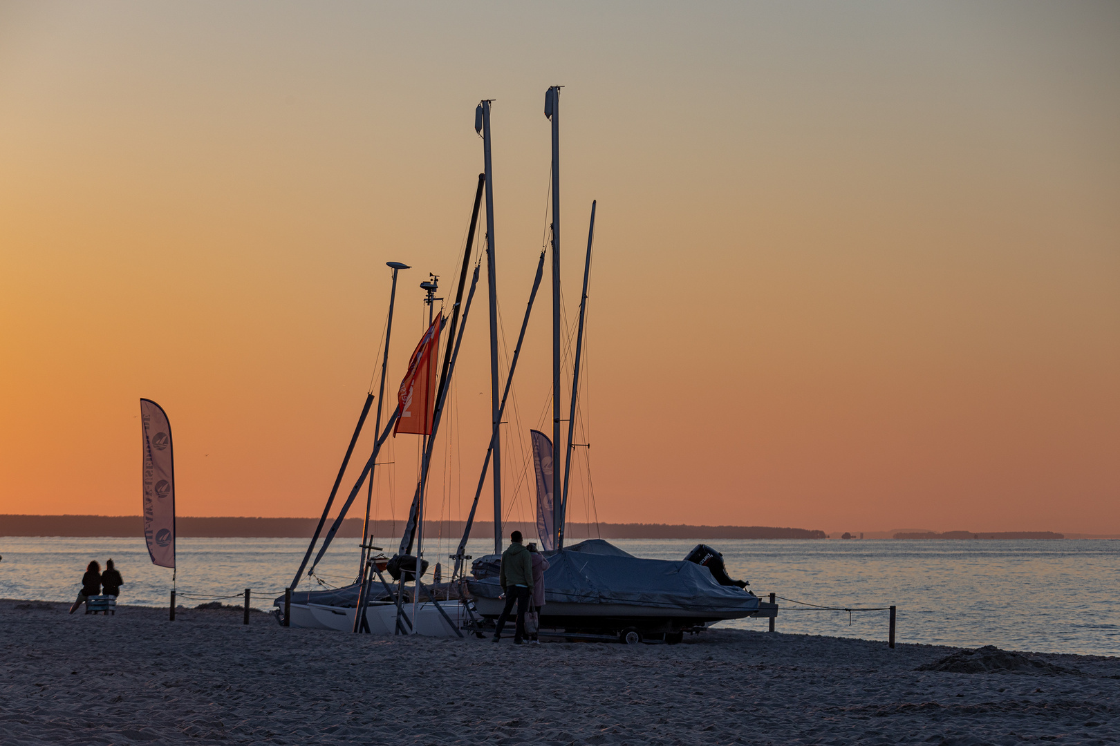 Abend am Strand