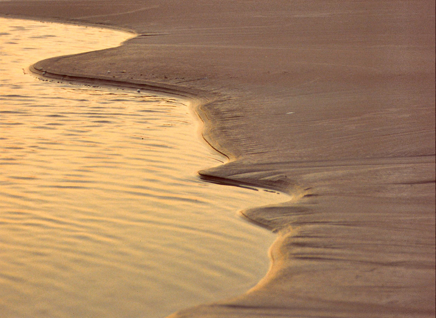 Abend am Strand