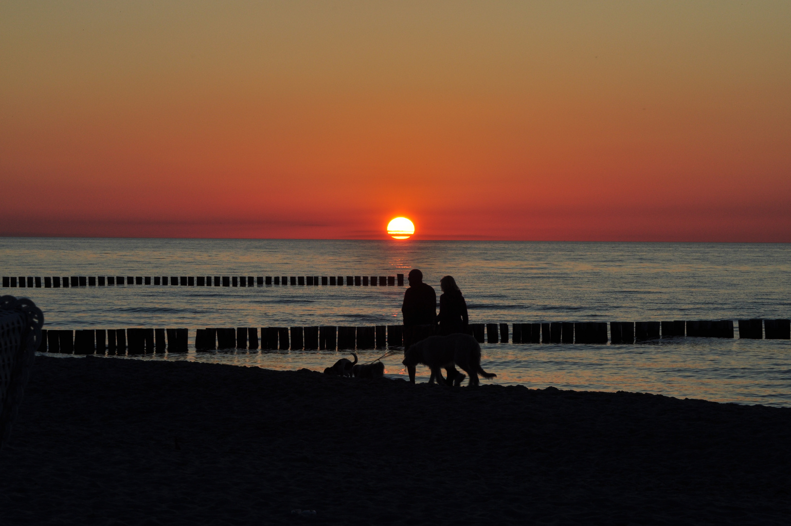 Abend am Strand