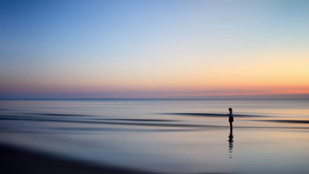 Abend am Strand