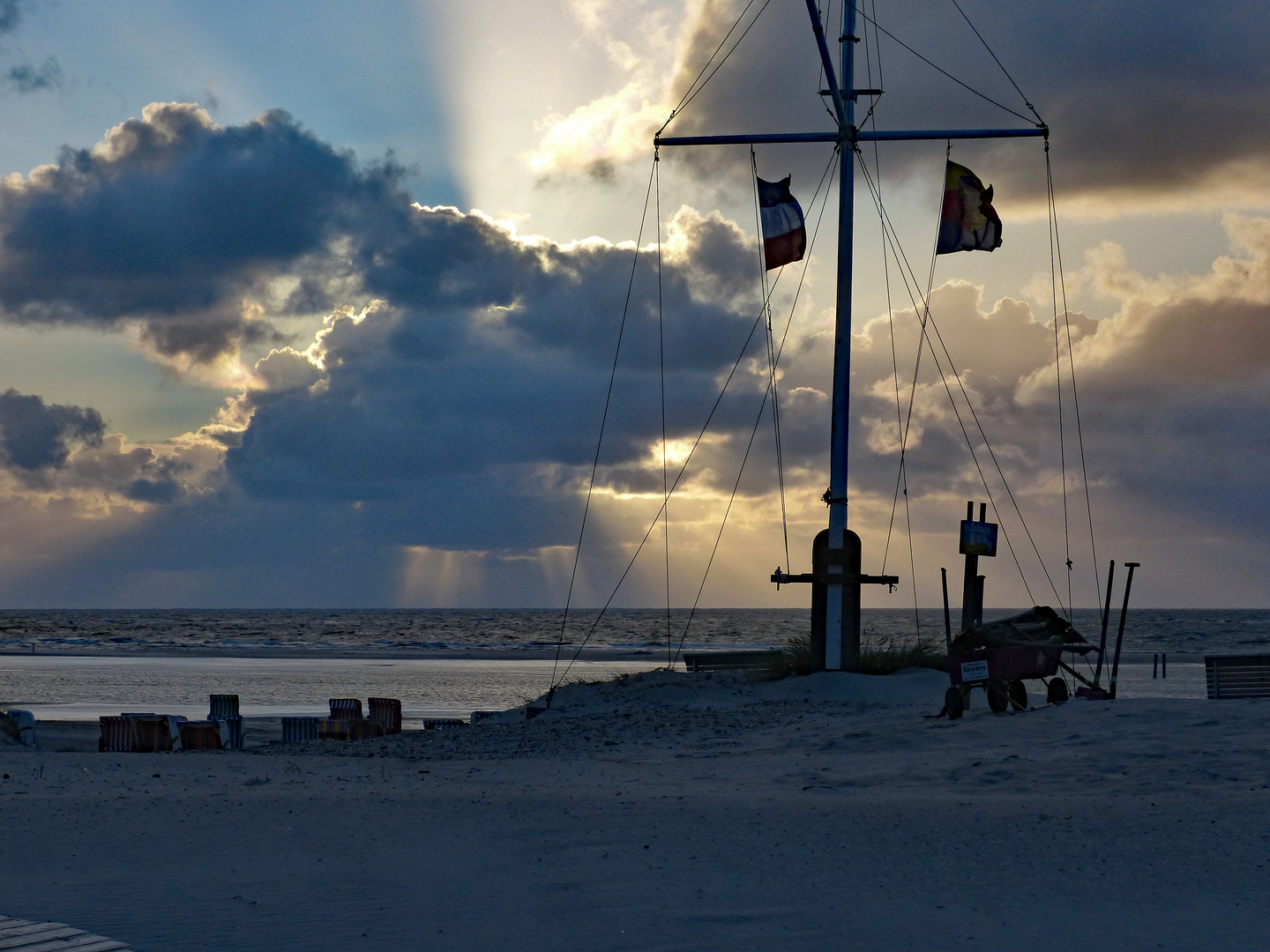 Abend am Strand