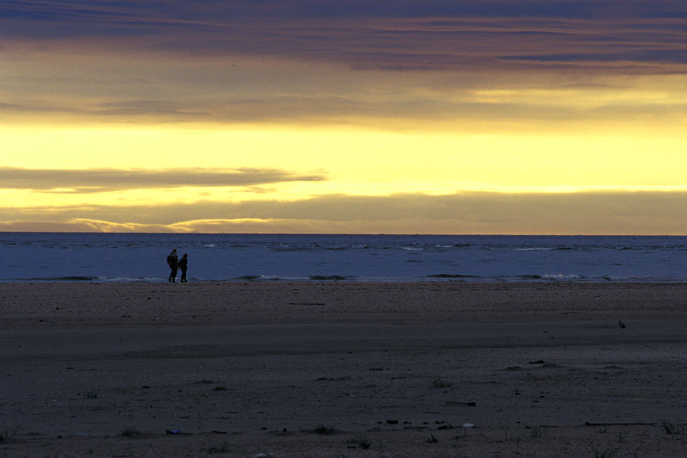 Abend am Strand