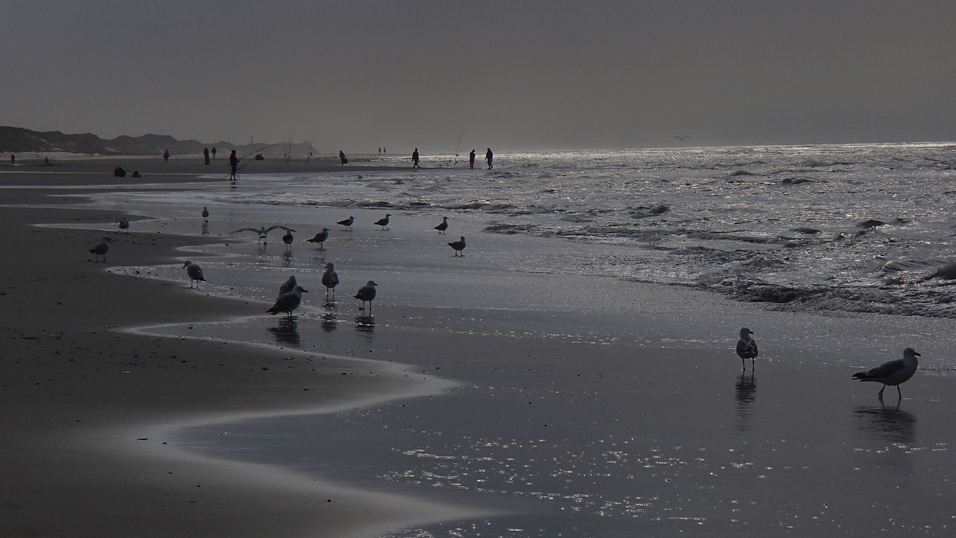 Abend am Strand