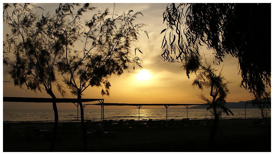 Abend am Strand...