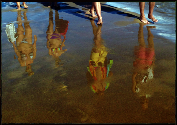 Abend am Strand.