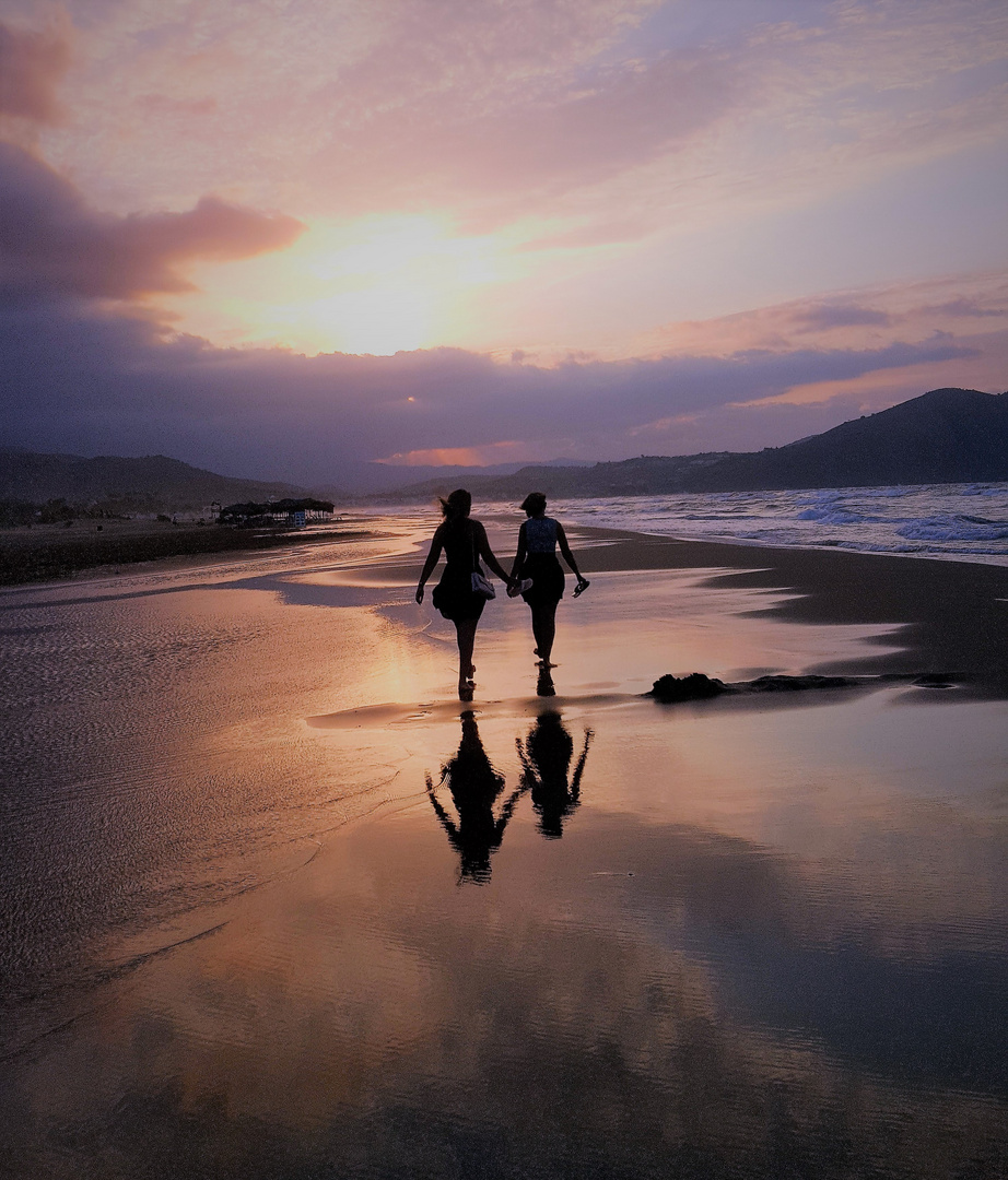 Abend am Strand