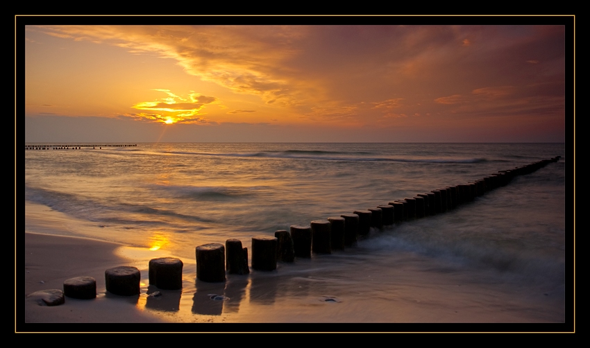 Abend am Strand