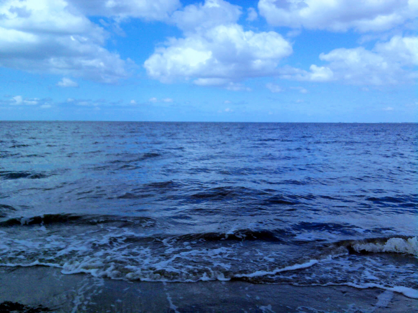 Abend am Strand in Holland