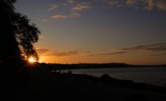 Abend am Strand von Binz