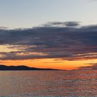 Abend am Strand von Makarska