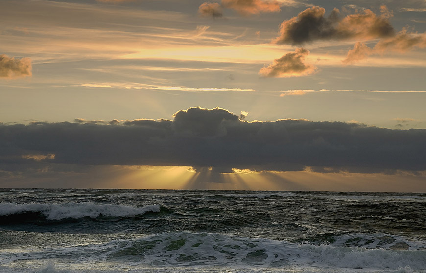 Abend am Strand von Westerland - 1