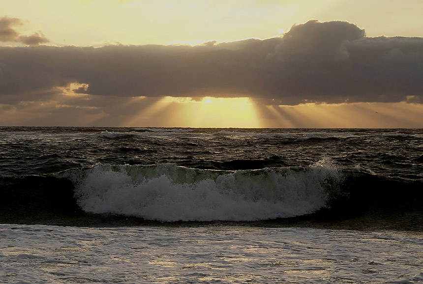 Abend am Strand von Westerland - 2