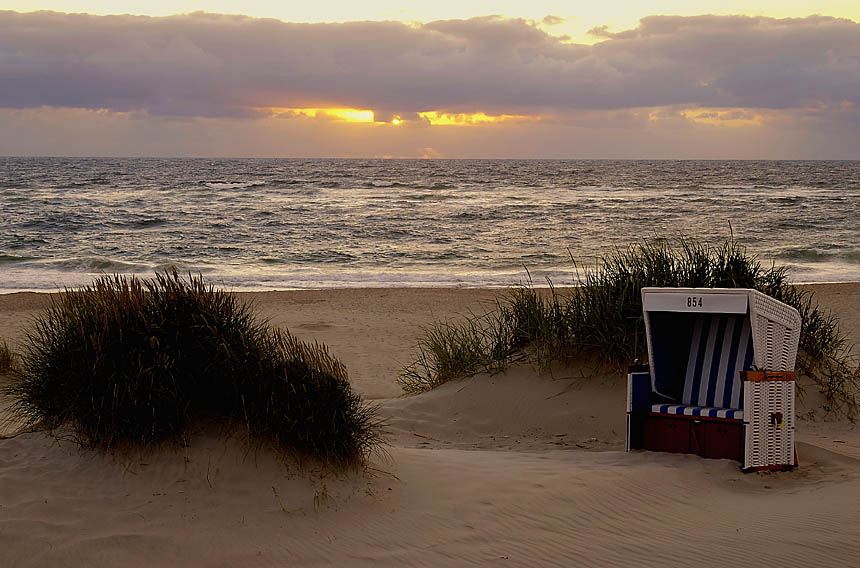 Abend am Strand von Westerland - 4