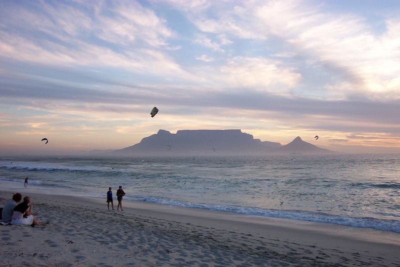 Abend am Strand...mit Aussicht.