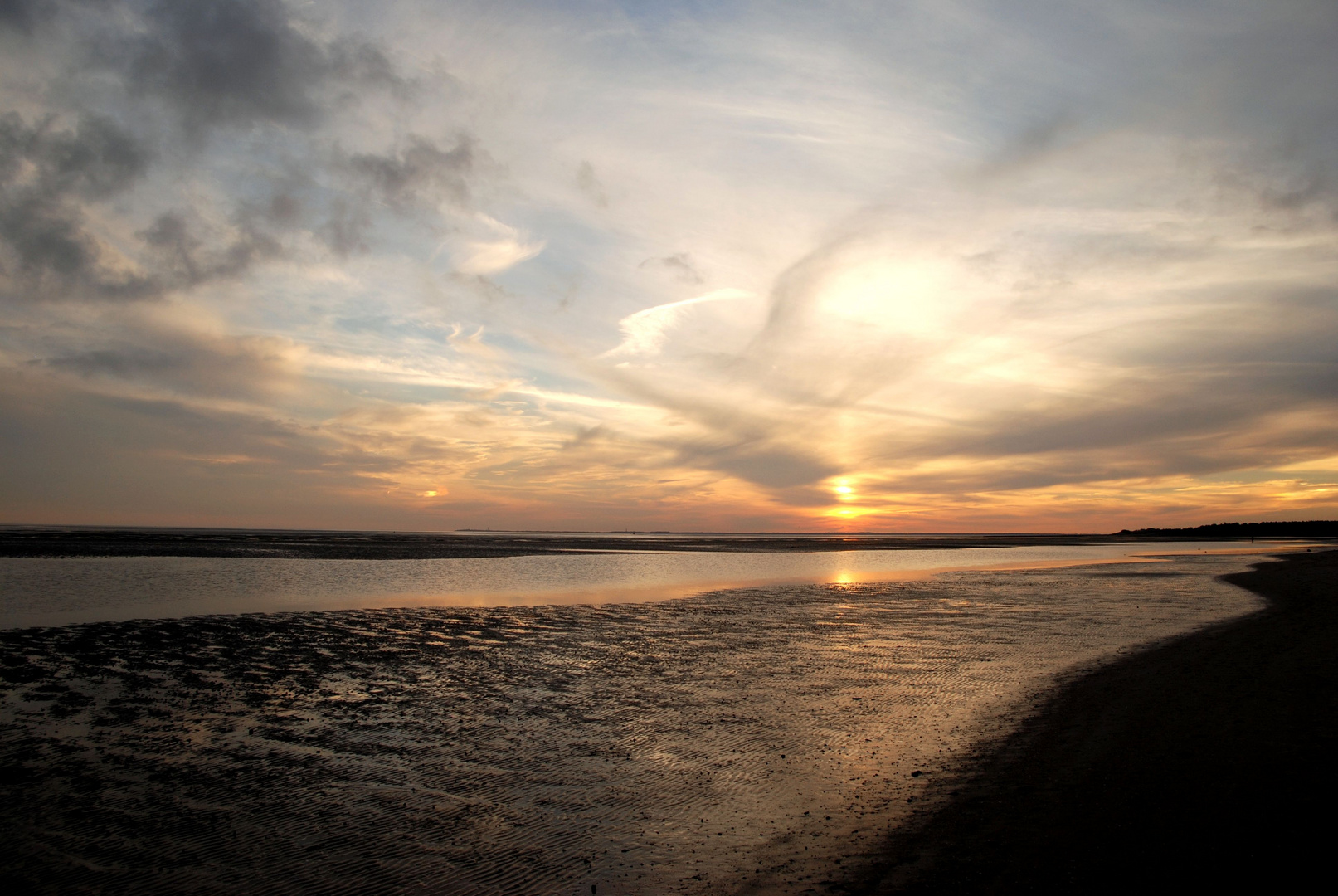 Abend am Südstrand