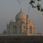 Abend am Taj Mahal zum 1xxx-ten - Ein letzter Blick zurück.