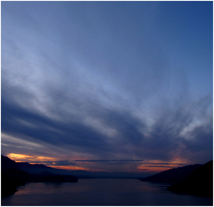 Abend am Thunersee