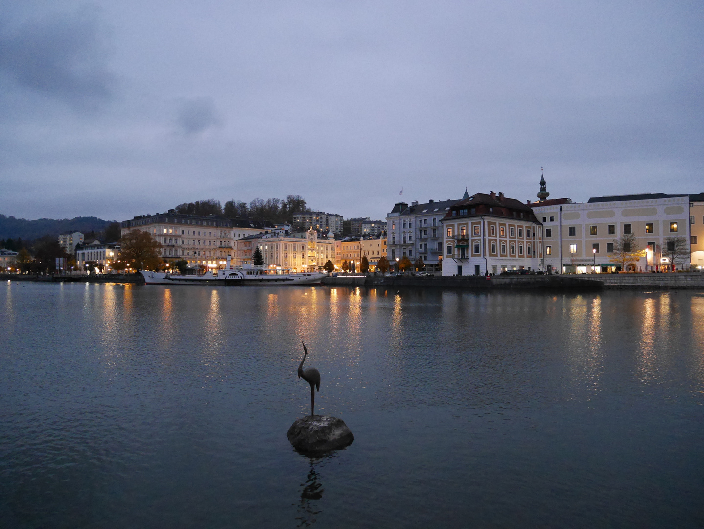 Abend am Traunsee