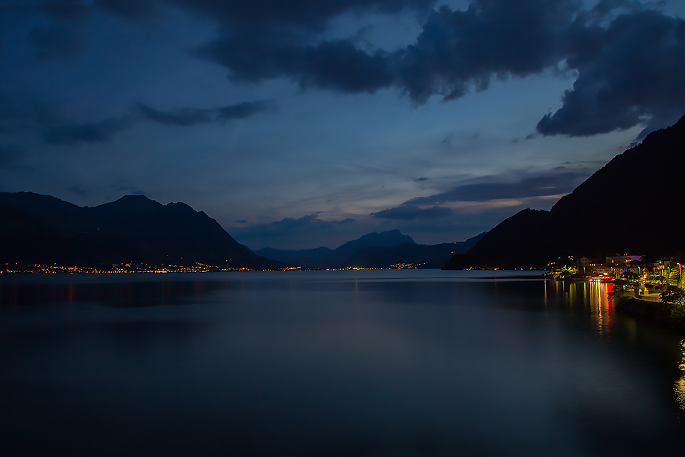 Abend am Vierwaldstättersee