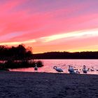 Abend am Wannsee