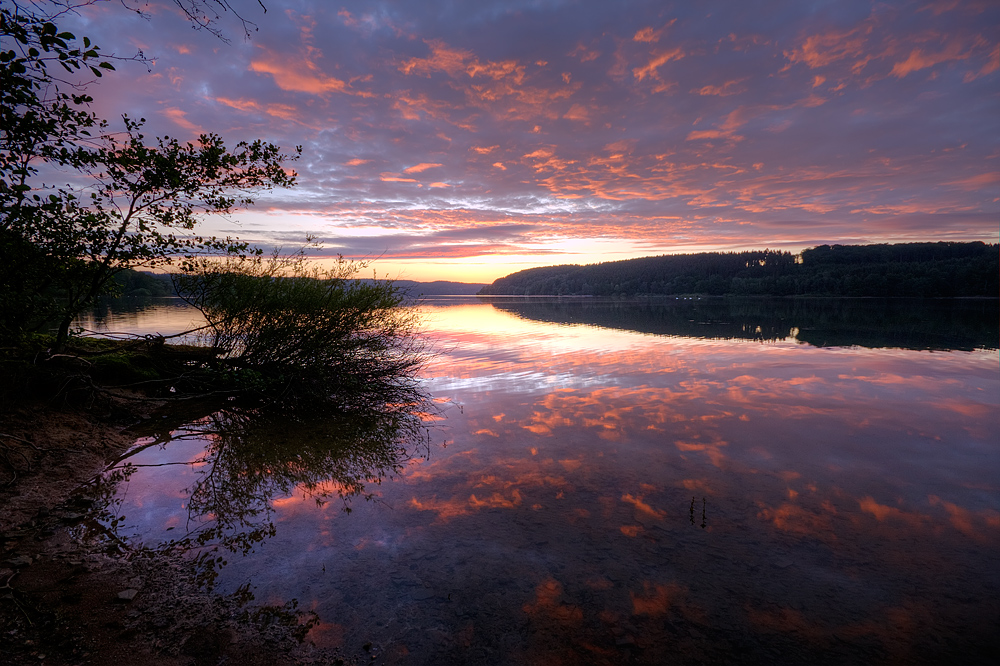 Abend am Wasser