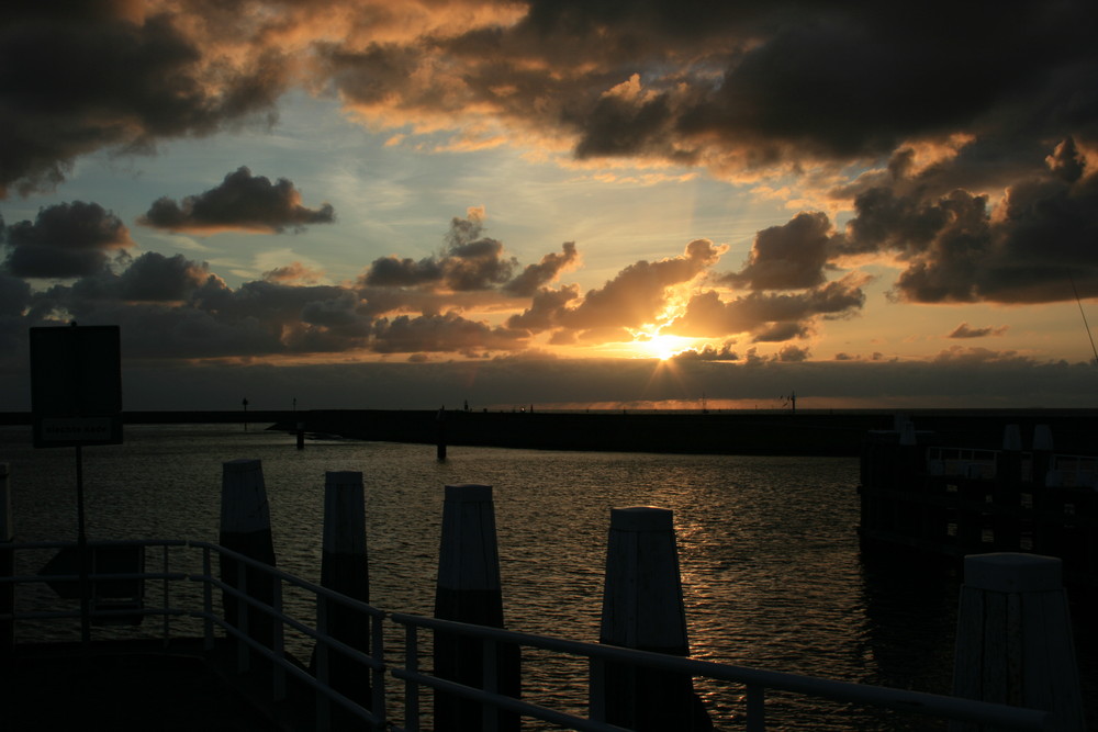 abend am Wattenmeer