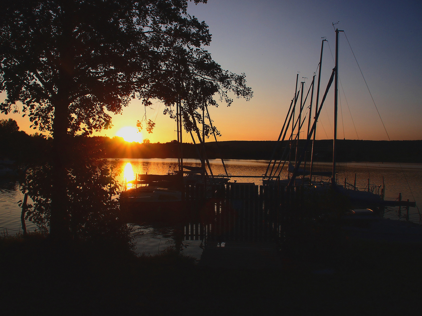 Abend am Weißenstädter See