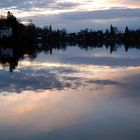 Abend am Wesslinger See