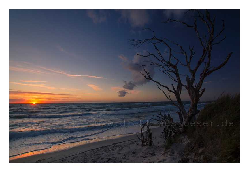 Abend am Weststrand