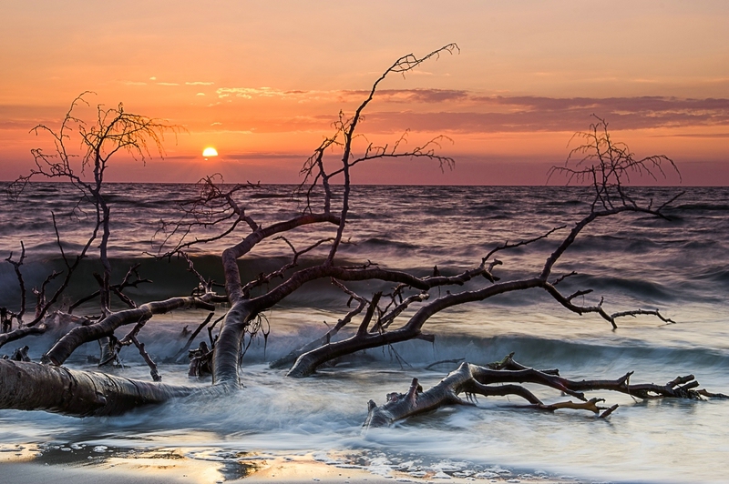 Abend am Weststrand - Darß