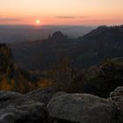 Abend an den Schneeberger Aussichten