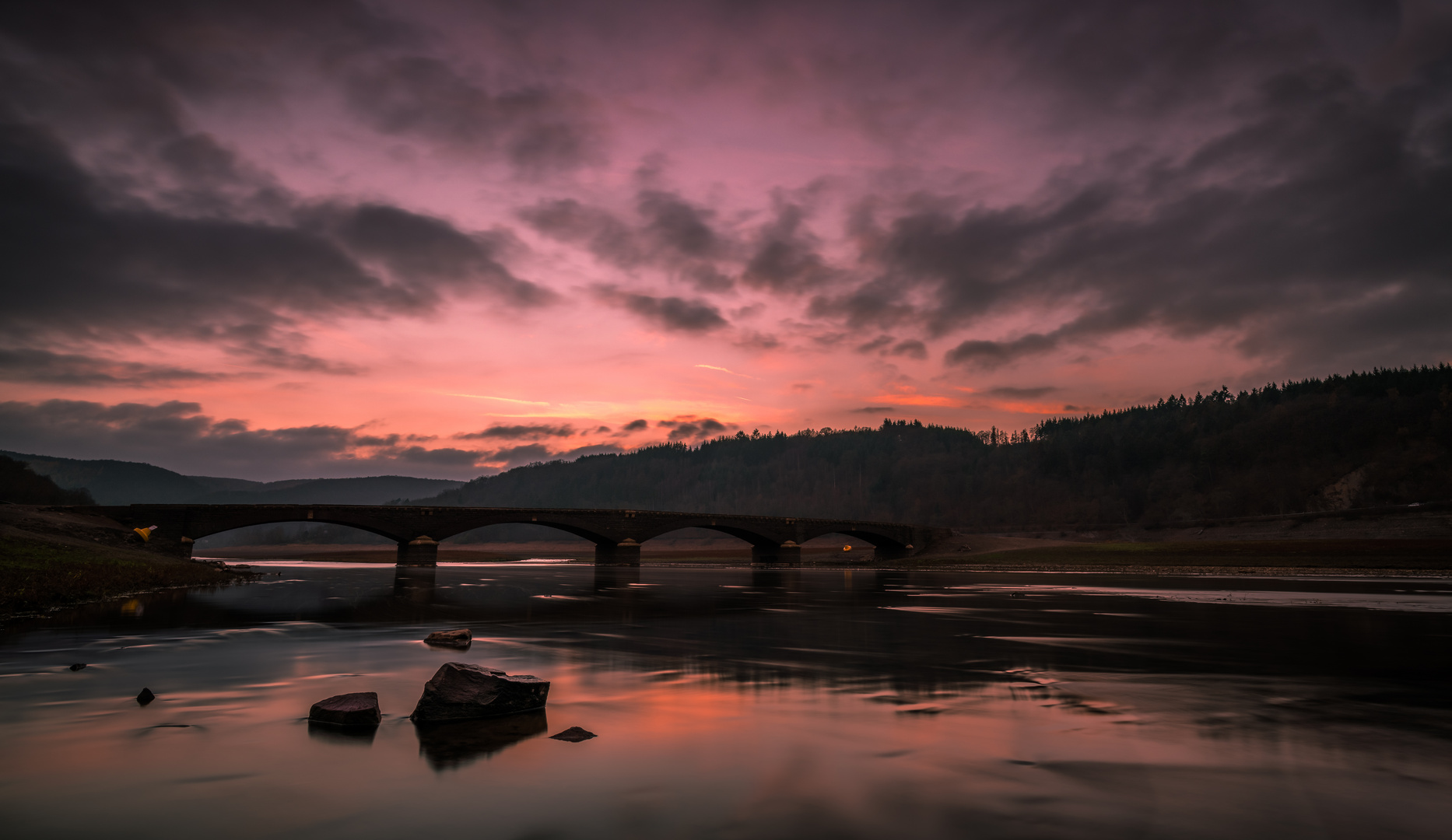 Abend an der Asel-Brücke 2.0