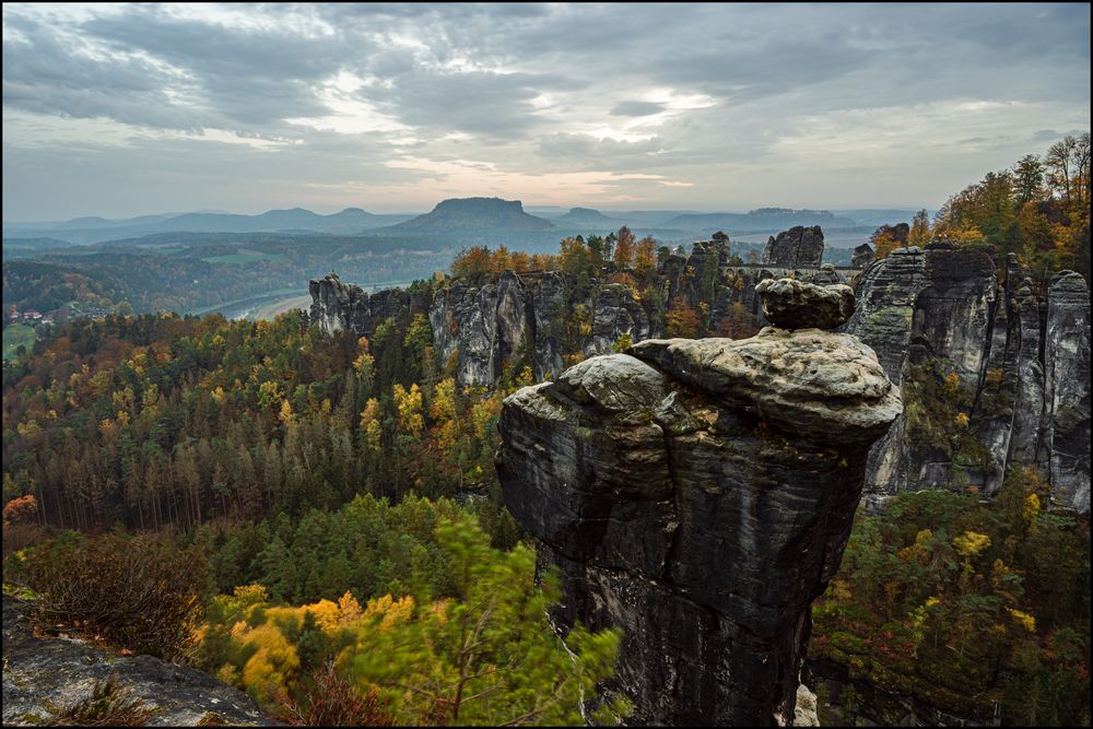 Abend an der Bastei II