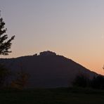 Abend an der Burg HohenNeuffen