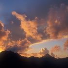 Abend an der Cabane de Moiry