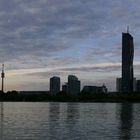 Abend an der Donau