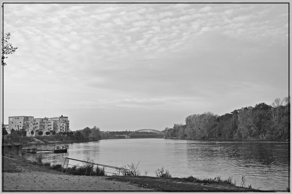 Abend an der Elbe (2)