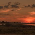 Abend an der Elbe