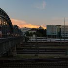 Abend an der Hackerbrücke