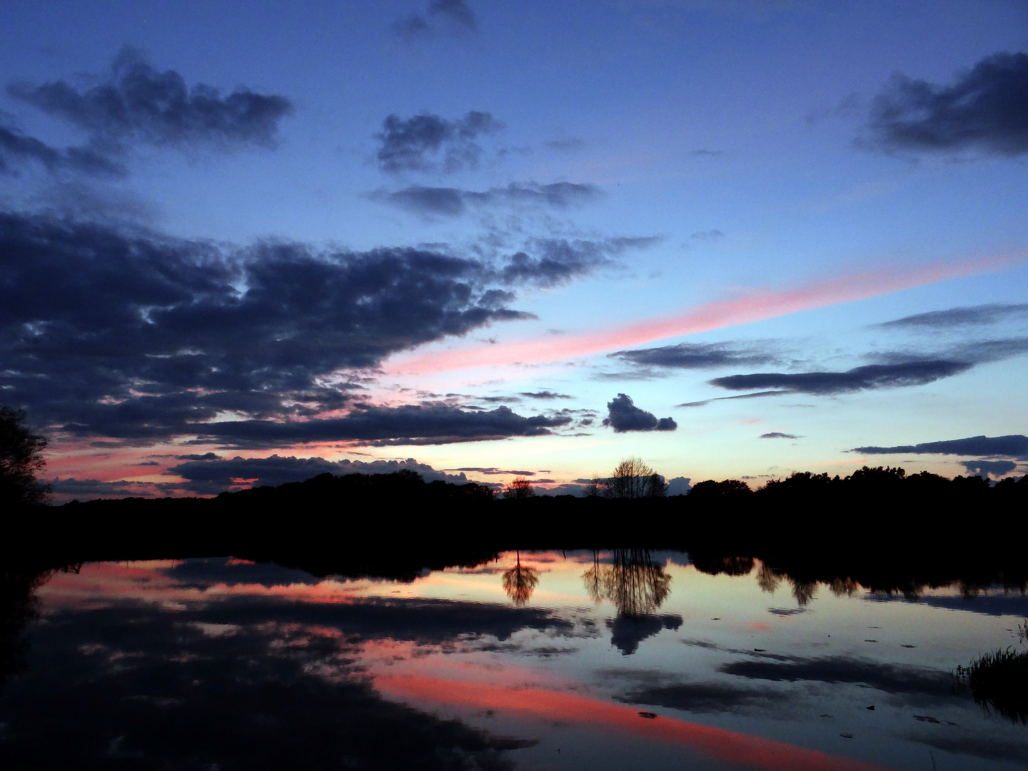 Abend an der Karthane