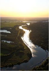 Abend an der Lesum (aerial)