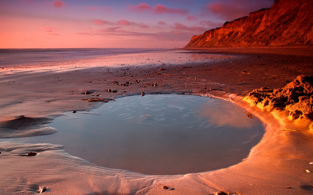 Abend an der Nordsee